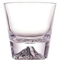 japanese mount crystal wine glass snow mountain whisky rock glasses fujiyama snowberg whiskey tumbler water cup