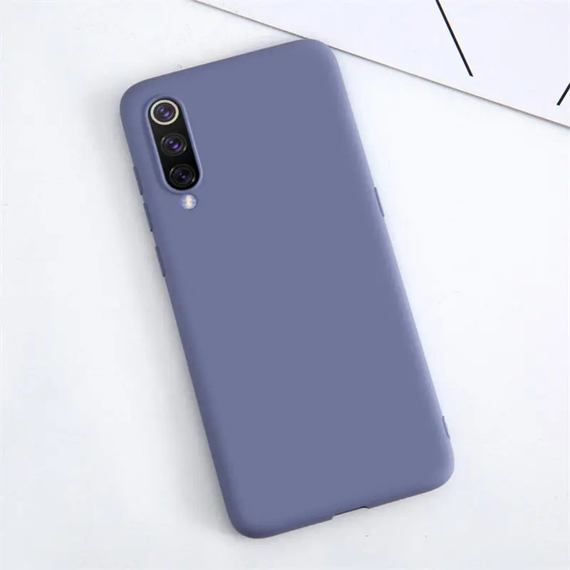 Gray Мягкий силиконовый чехол для Xiaomi mi 9 8 mi 9 SE 9T A3 A2 mi 8 силиконовый Полный чехол s для Xiao mi Red mi Note 8 Pro 8A 7 K20 Pro Note8 - Цвет: Gray