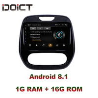 idoict android 9 1 car dvd player gps navigation multimedia for renault captur clio samsung qm3 car stereo wifi