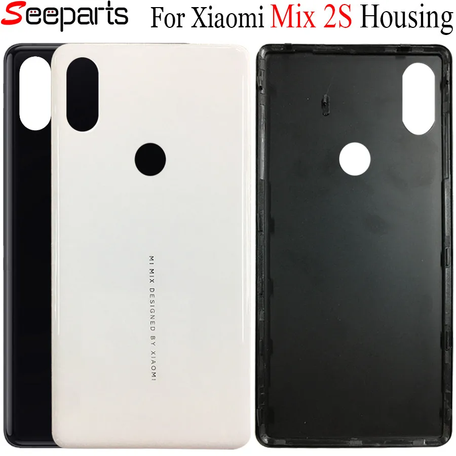 Задняя крышка батарейного отсека Xiaomi Mi Mix 2S сменный оригинальный корпус панели 5 99