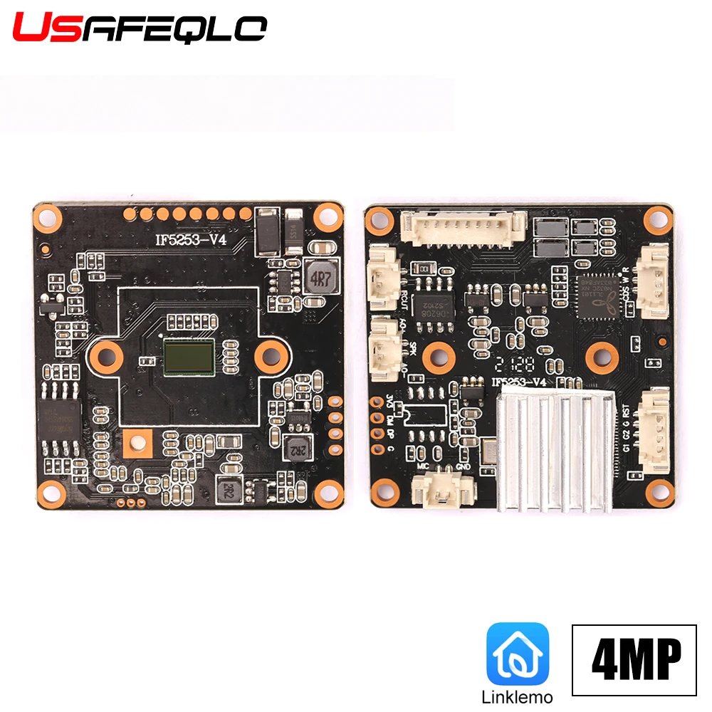 

Linkbluetooth APP FH8552 чип GC4053 датчик H.265 4 МП ИК теплый двойной светодиодный модуль поддержка Netip VMS CMS локальное удаленное Обнаружение движения