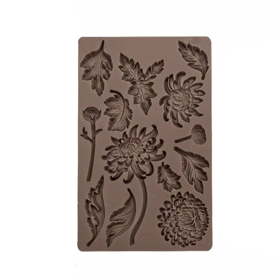

Chrysanthemuml flower silicone cake mold fondant molds cake decorating tools chocolate gumpaste mold fondant tools soap mold