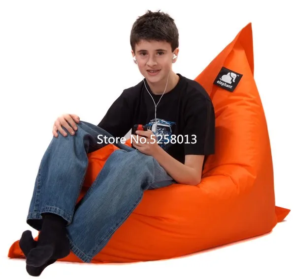 4 футов Jaxx Pillowsak Jr. На открытом воздухе младшей мешок фасоли, дети погремушка диванную подушку-водонепроницаемый, пыленепроницаемый, Цвет водоотталкивающей пропиткой