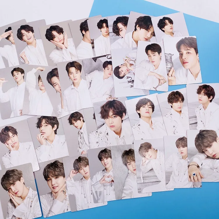love yourself the final small gift Photo cards v jungkook jimin rm suga jh jin