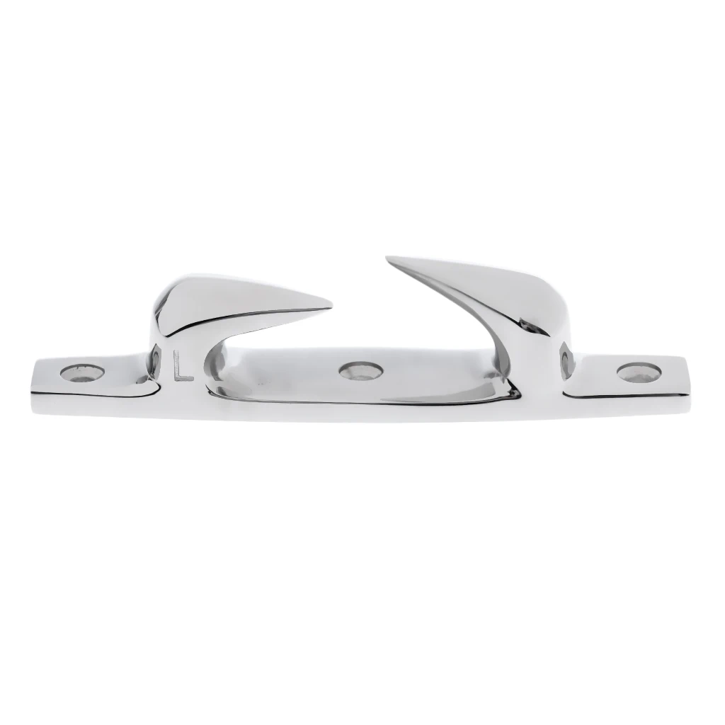 

Premium Mirror Polished Stainless Steel Boat Fairlead Cleat Chock Deck Mooring Rope Cleat