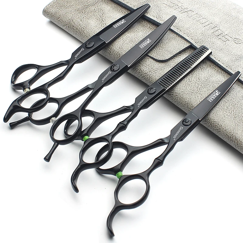 

Japan 440c imported Professional hairdressing scissors 5.5&6&7 inch barber scissor hair stylist dedicated hair scissors