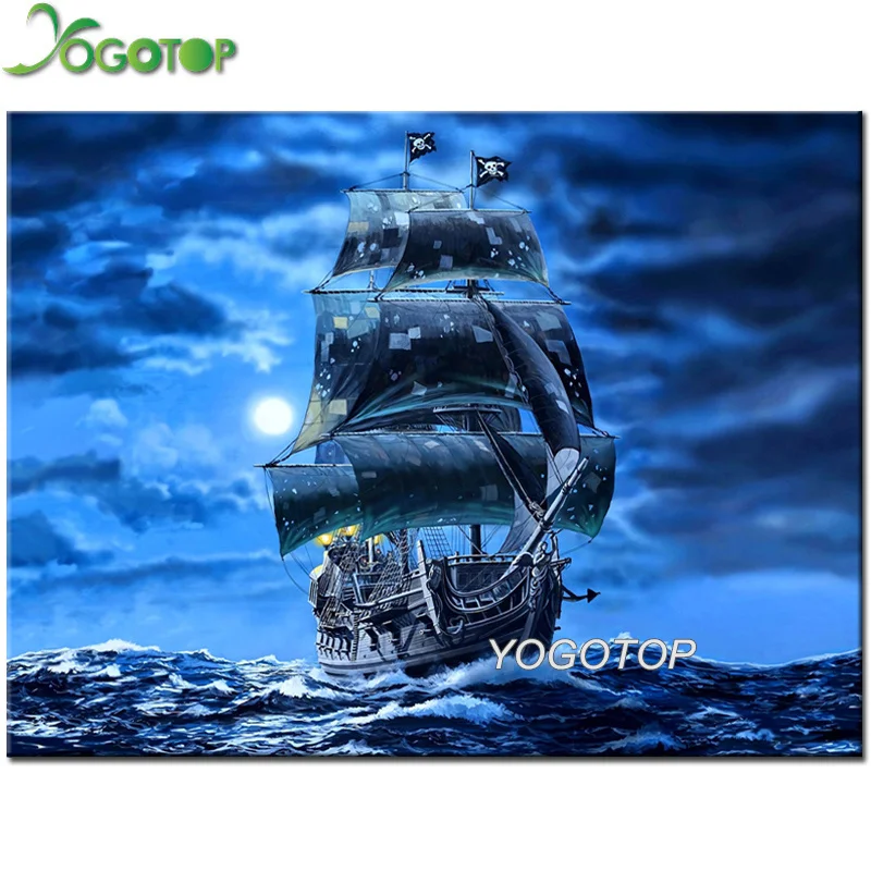 Алмазная вышивка Пираты Карибского моря алмазная картина 5D сделай сам живопись