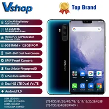 Ulefone T2 смартфон с 5 дюймовым дисплеем процессором MTK6771T ОЗУ 6 ГБ ПЗУ