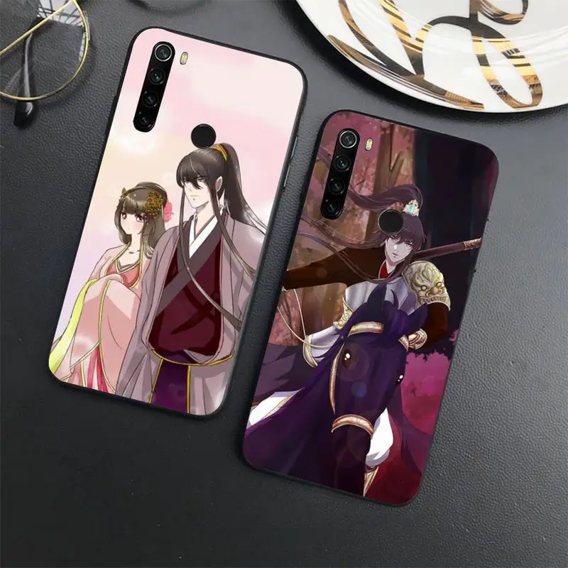 

Cartoon Psychic Concubine Phone Case For Xiaomi Redmi note 7 8 9 t s 10 A pro lite funda shell coque cover