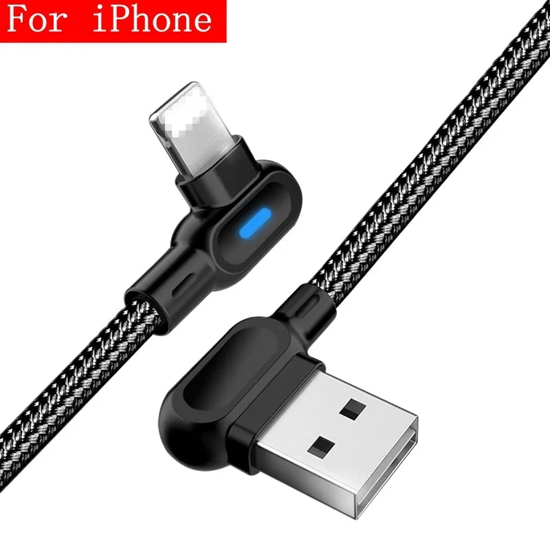 For iPhone Black Олаф 1 м 2 м USB кабель Micro usb type C кабель для быстрой зарядки для iPhone XS Max samsung A50 S8 USB зарядное устройство Шнур для мобильного телефона - Цвет: For iPhone Black