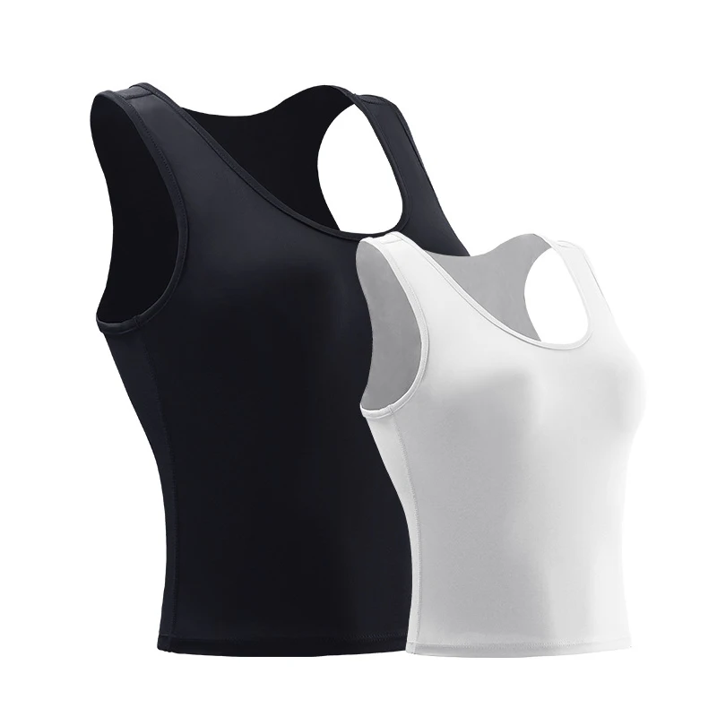 

Crop Tops for Women Yoga Vest Sleeveless Shirts Dance Training Tights Female Workout Sportswear Running Jerseys chaleco mujer