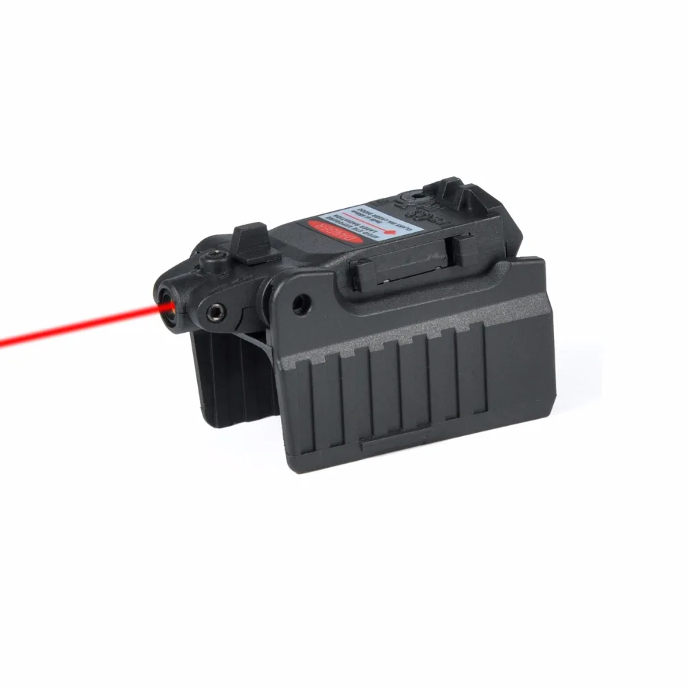 Тактический лазерный прицел для страйкбола кВА ККС Glock17 19 22 23 25 26 27 28 Размеры 31, 32, 33, 34, 35, 37, 38, пистолет железа задний прицел красная лазерная указка