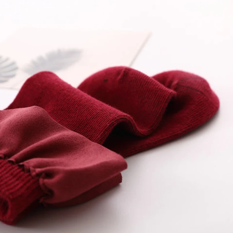 Очаровательные носки до щиколотки для новорожденных девочек Весенне-осенние