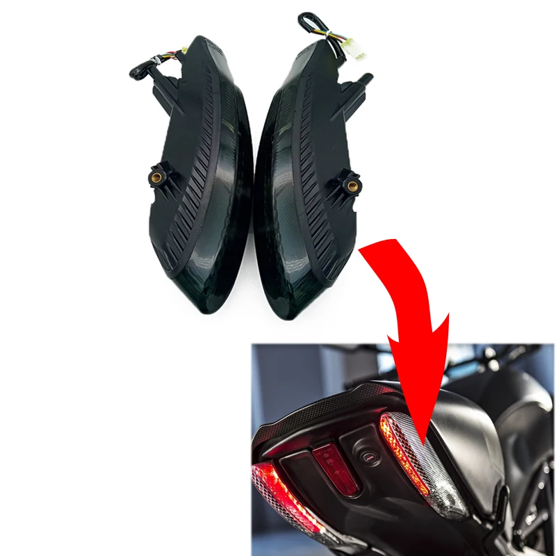 Светодиодный задний светильник для DUCATI Diavel /Carbon 2011 2015 13 14 мотоциклетный
