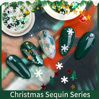 1 jar nails decorations sequins for christmas snowtreestar manicurediymakeuplipbody accessories slicepatchesft06 1 6