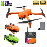 jjrc x17 rc drone 6k gps brushless two axis gimbal dual camera 1km long distance 30min professional 5g foldable quadcopter