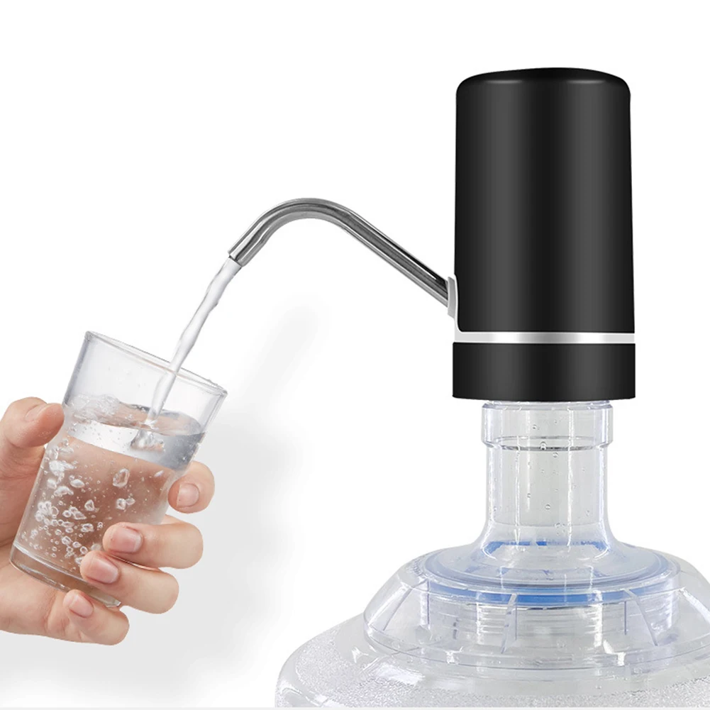 

Water Bottle Pumping Device Double Motor USB Automatic Drinking Dispenser Switch for Household Kitchen Helping Decor