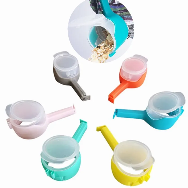 12 цветный герметичный зажим для упаковки пищевых продуктов создания эффекта