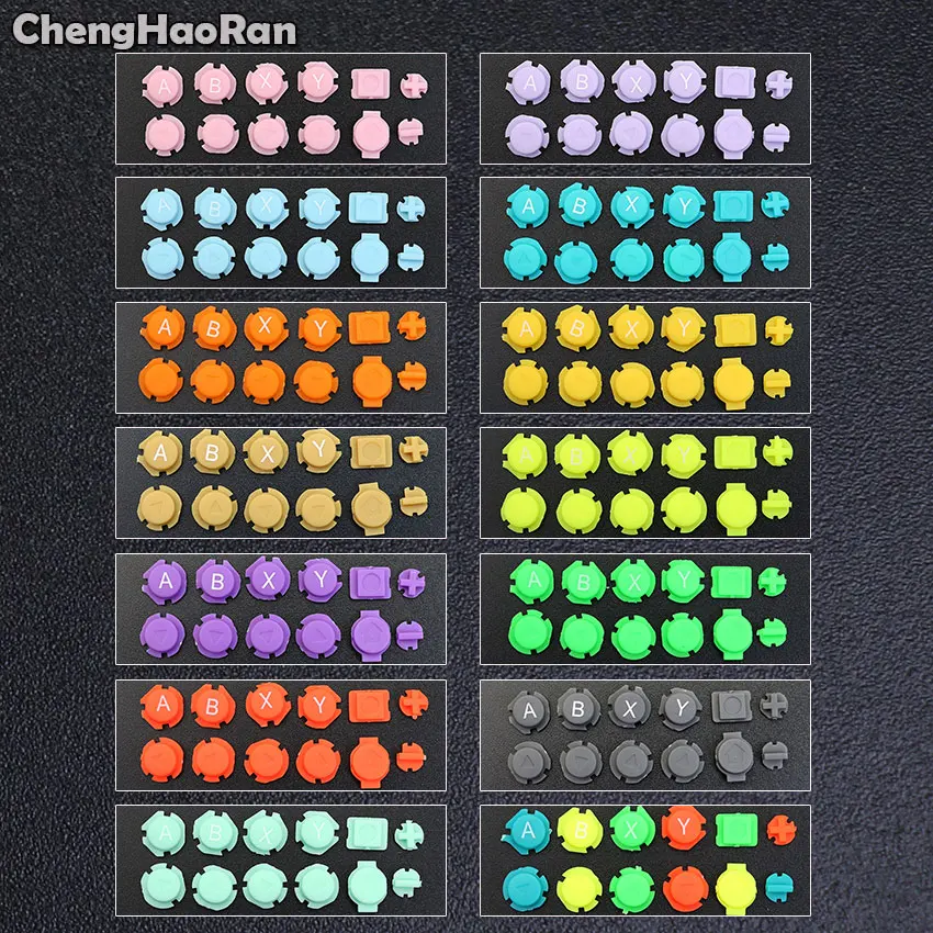 

ChengHaoRan 1 комплект красочный ABXY направления триггерный джойстик для Nintendo Switch NS NX Joy-Con левый правый контроллер