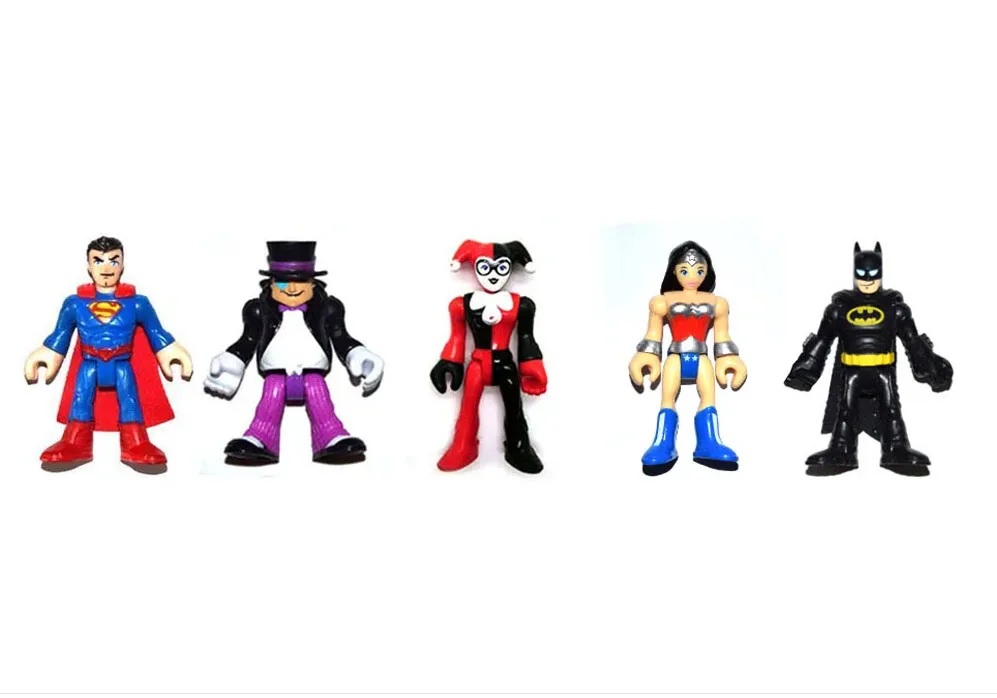 DC Imaginext Супермен Харли Куинн чудо женщина Бэтмен свободная фигура | Игрушки и