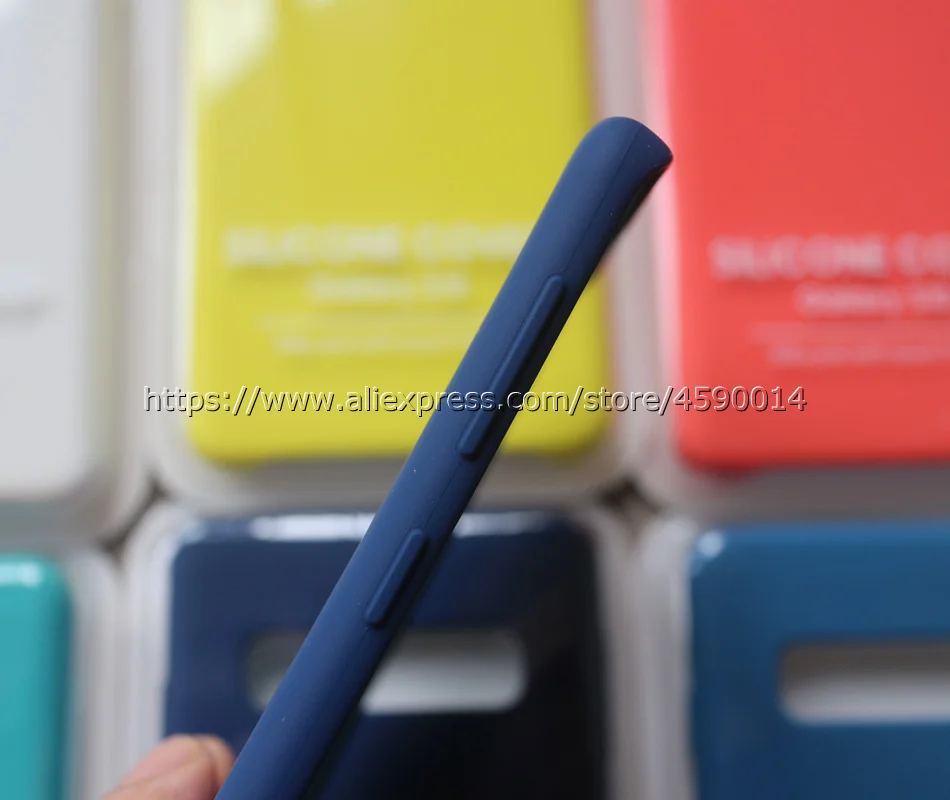 Официальный товар) Чехол samsung S10 S10 Plus S10e Galaxy Note 10 Plus силиконовый чехол