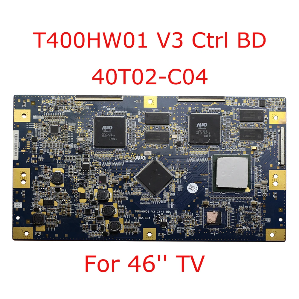 Tcon плата для Sony KDL 46Z4100 T400HW01 V3 Ctrl BD 40T02 C04 46 дюймовая сменная телевизора Бесплатная