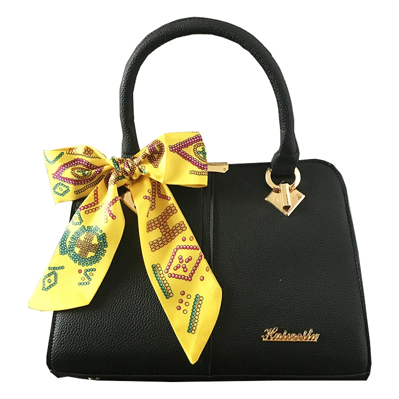 

Женский шелковый шарф в горошек, с цветочным принтом