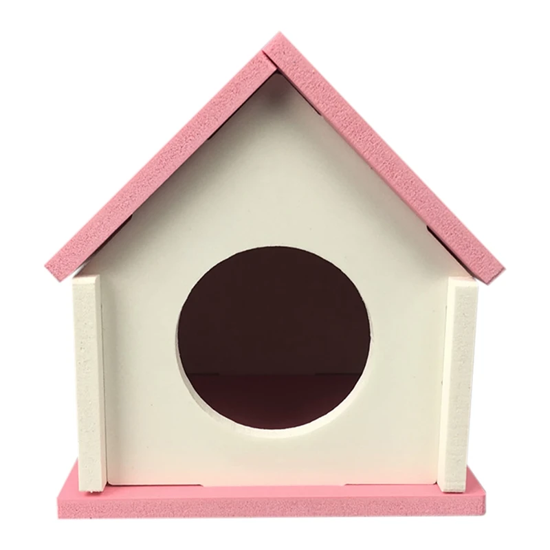 

2021 Cute Hamster Mini House Detachable DIY Small Animal Hideout House Hamster House Toy Small Animal Sleeping House Supplies