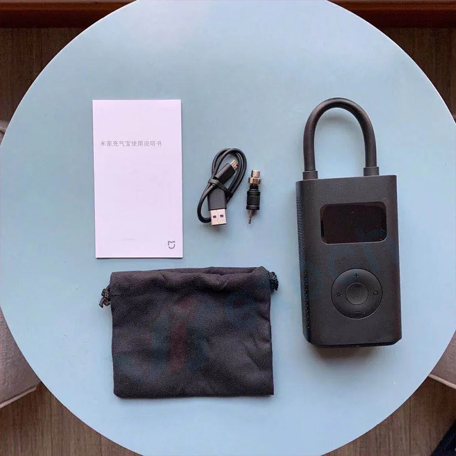Портативный воздушный насос Xiaomi Mi Mijia цифровой компрессор датчик давления в