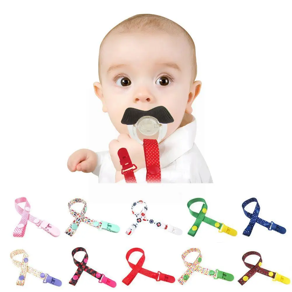 

Baby Pacifier Clip Chain Ribbon Dummy Holder Soother Pacifier Clips Strap Nipple Holder For Infant Feeding Anti-dropping Cl E4e2