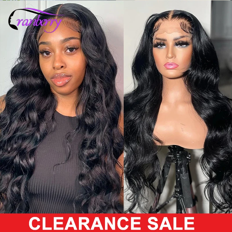 

38inch Body Wave Lace Frontal Wig 13x4 13x6 Lace Front Human Hair Wigs For Women Cranberry Brazilian 4x4 Body Wave Closure Wig