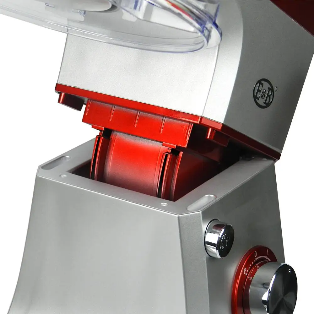 Электрический кухонный миксер 1200 Вт 7л ручной с чашей для смешивания теста