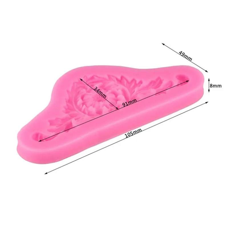 3D Craft Baroque Relief Silicone Molds Cake Border Fondant Mold DIY Decorating Tools Candy Clay Chocolate Gumpaste Moulds | Дом и сад