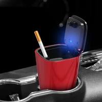 universal 1pc car ashtrays multi function internal ashtray with cover auto metal ashtray cigarette cylinder holder accessories