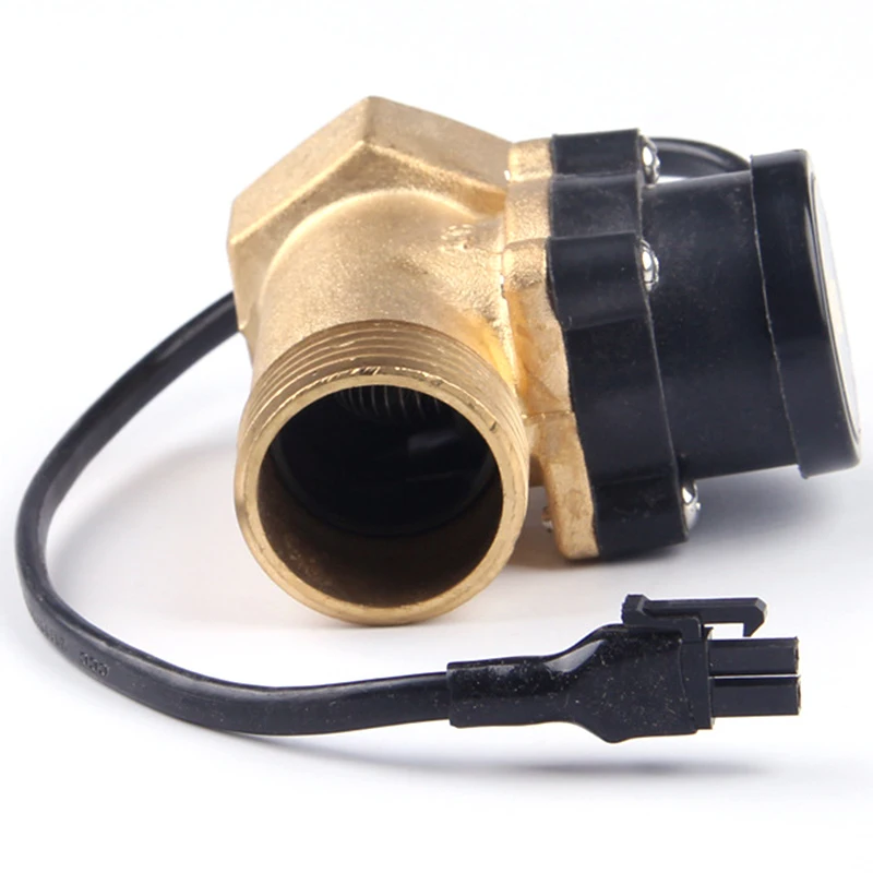 HOT-HT800 One 1 Inch Water Pump Flow Sensor Switch Liquid Booster Solar Heater Brass Magnetic Pressure Automatic Control Valve P |