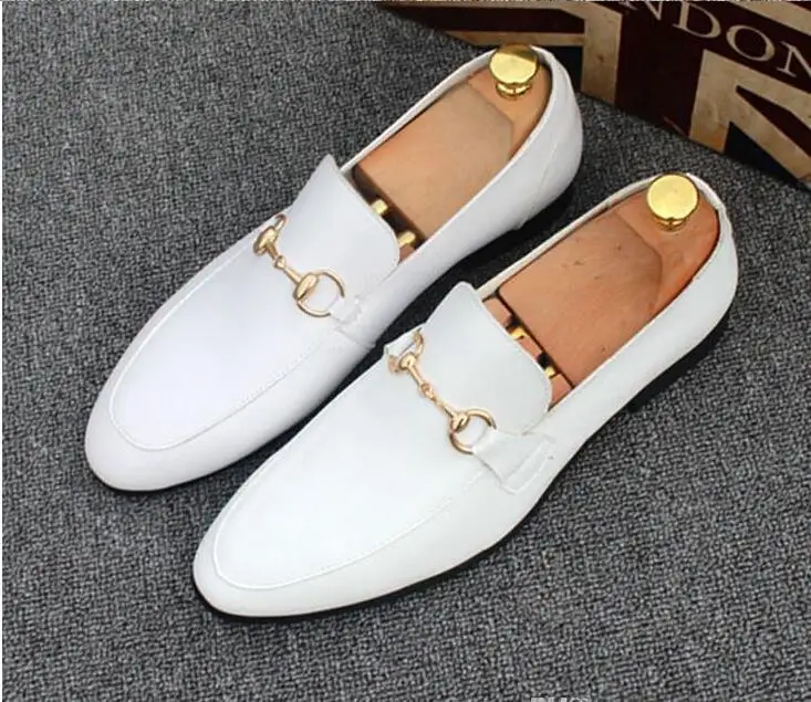 Высококачественная кожаная повседневная обувь для прогулок Модные Красные