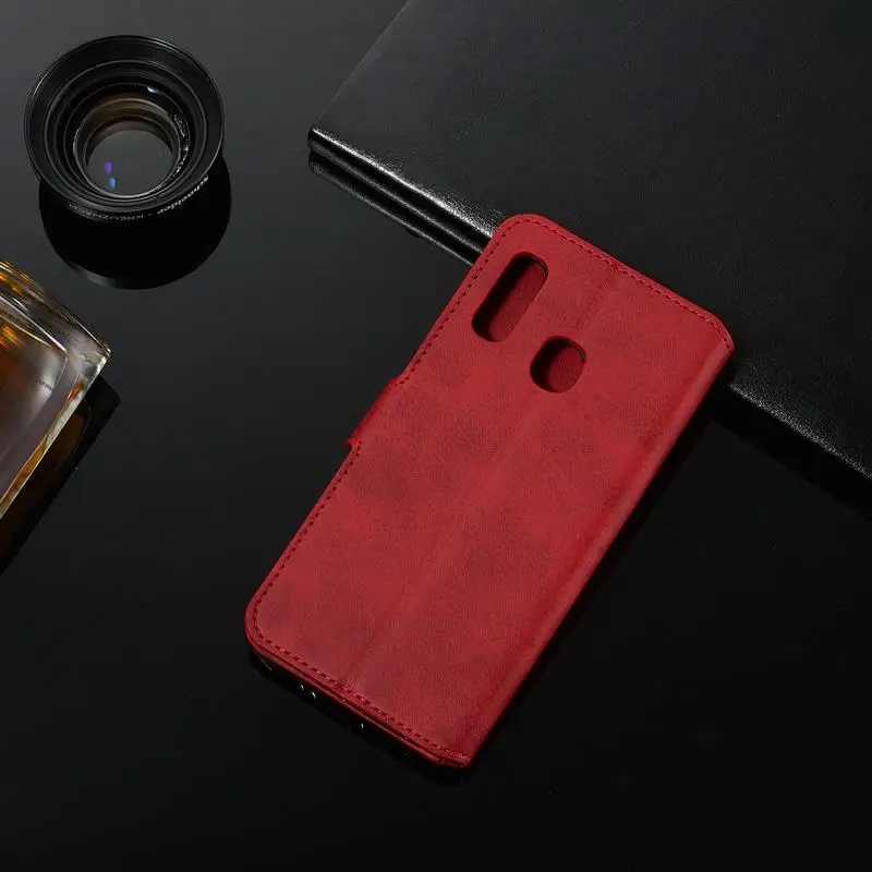 Кожаный чехол для samsung A6 A8 Роскошный чехол из pu кожзама Магнитный Винтаж Businss бумажник телефон Корпус для samsung Galaxy 6 A6 крышка