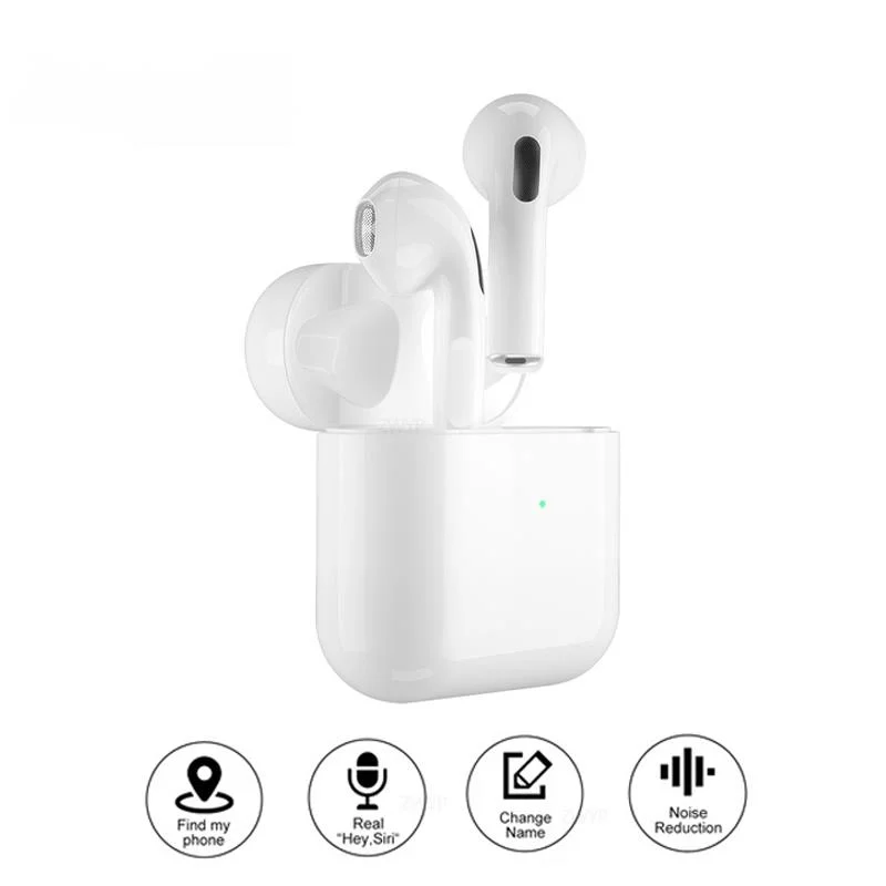 

Wireless earpiece tws earbuds intra-auricular stereo with microphone bluetooth