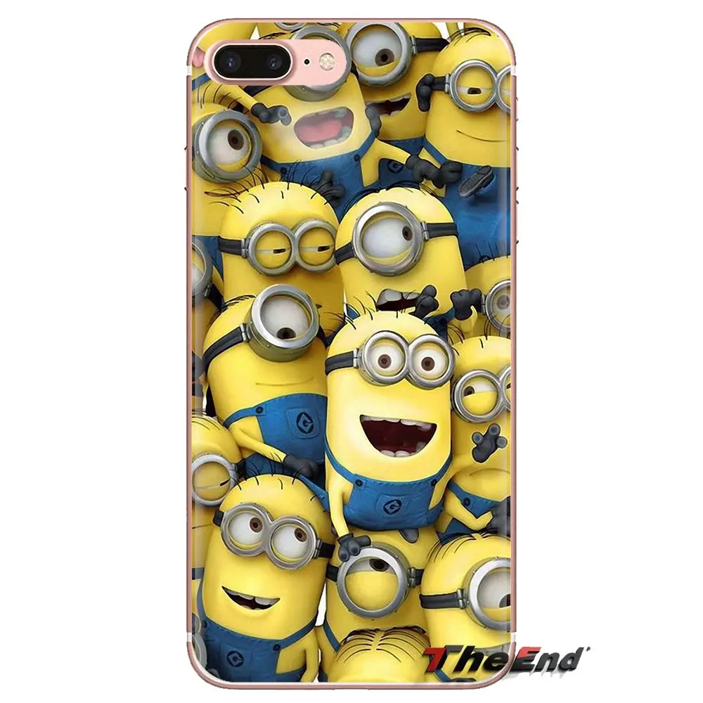 Прозрачный чехол из ТПУ с принтом Гадкий я ГРУ Ми нионы для Xiaomi Redmi 4 3 3S Pro mi 4i 4C 5 5s Max