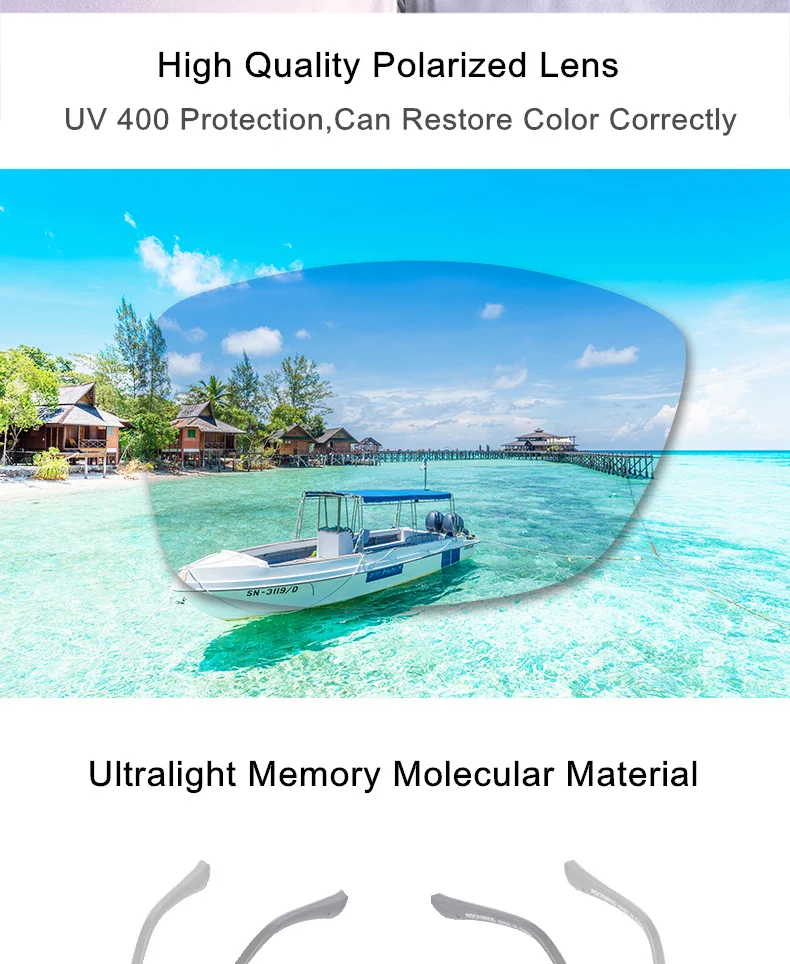 ROCKBROS Cycling Customized Myopia Sunglasses UV400 Nearsighted Glasses Double Lens Polarized Lens Driving Bike Bicycle Eyewear
