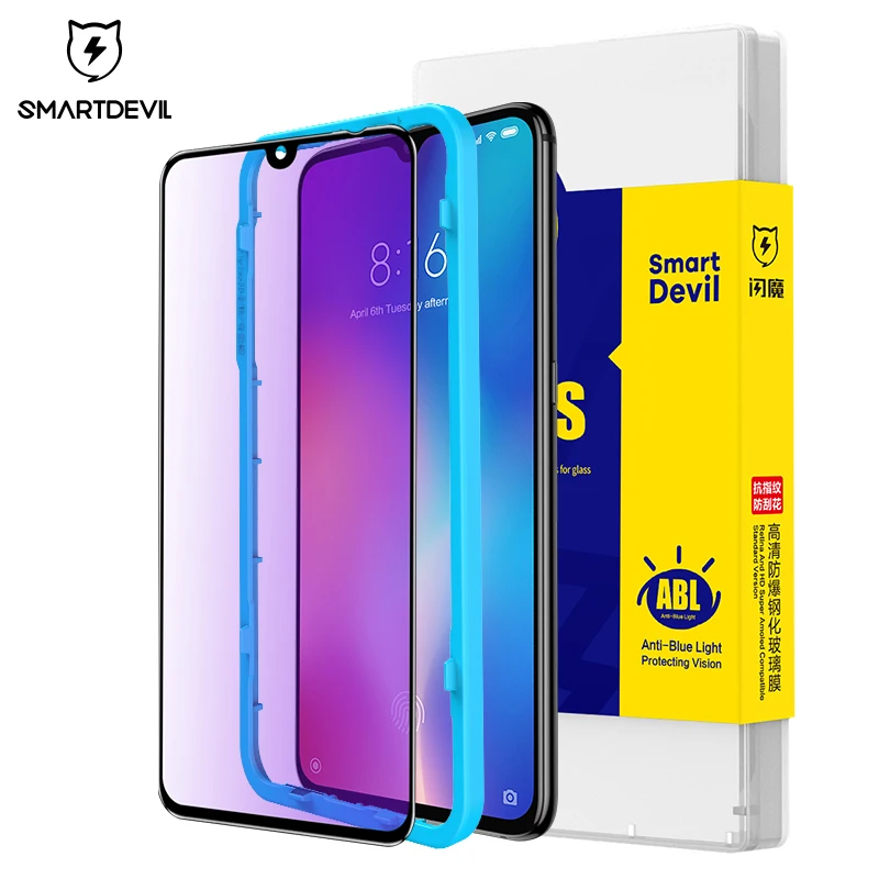 Защитное стекло SmartDevil закаленное для Xiaomi Redmi Note 7 Mi 9 8 SE 6 5|Защитные стёкла и плёнки