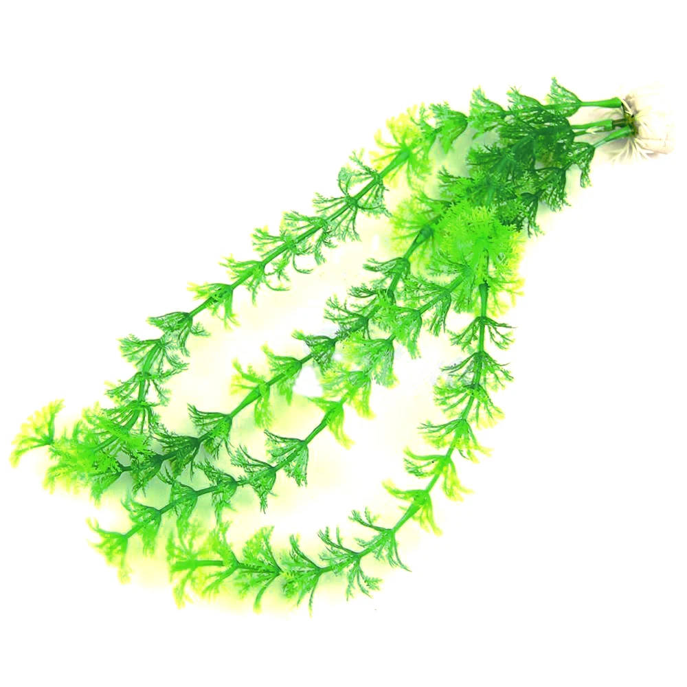 30cm Pretty Underwater Artificial Aquatic Plant Ornaments Aquarium Fish Tank Green Water Grass Decor Landscape Decoration | Дом и сад