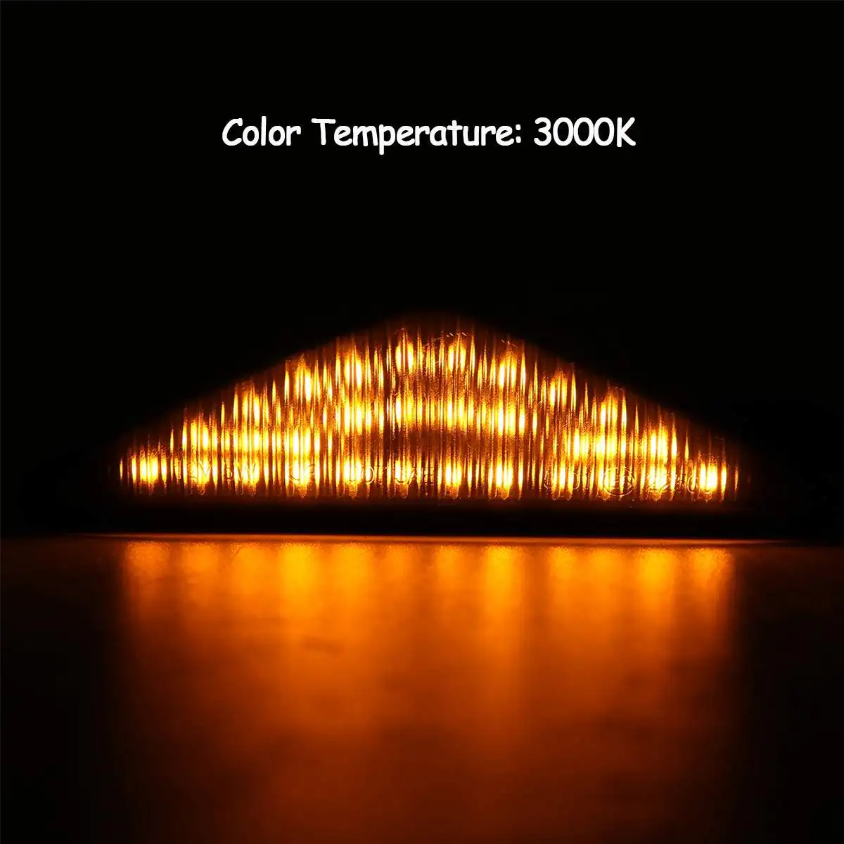 

2PCS Car Led Steering Lamp Turn Light Side Light Side Automobile Turn Signal Light for Ford Focus MK1 Mondeo MK3