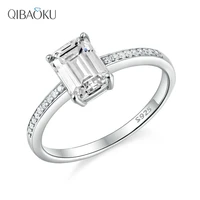 sterling silver 925 ring white gold 68 moissanite diamond ring luxury jewelry moissanite engagement rings for women