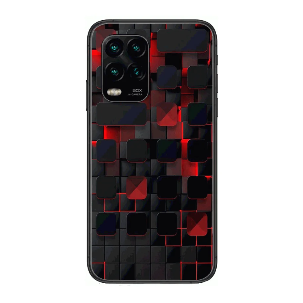 

Delicate Personality Phone Case For xiaomi Redmi Note 9S 8 7 6 5 A Pro T Anime Black Cover Silicone Back Pretty senior