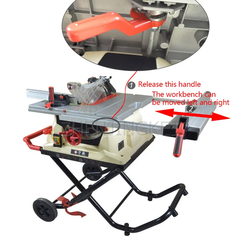 

Woodworking Cut Machine Table Saw Chainsaw Split Bevel Widen Decoration Home Improvement Processing Equipment Portable Mobile