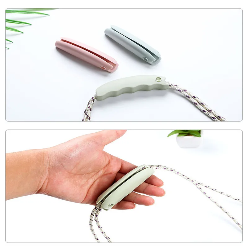 Силиконовый антиручный экономичный диспенсер для еды пластиковый пакет с ручкой