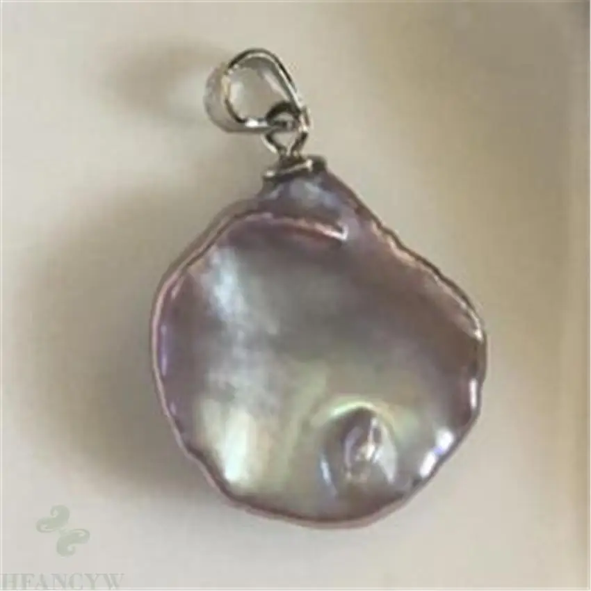 

15-16MM Multi-Color Freshwater Petal Baroque Pearl Pendant luxury charm DIY cultured no repair fashion gorgeous jewelry handmade