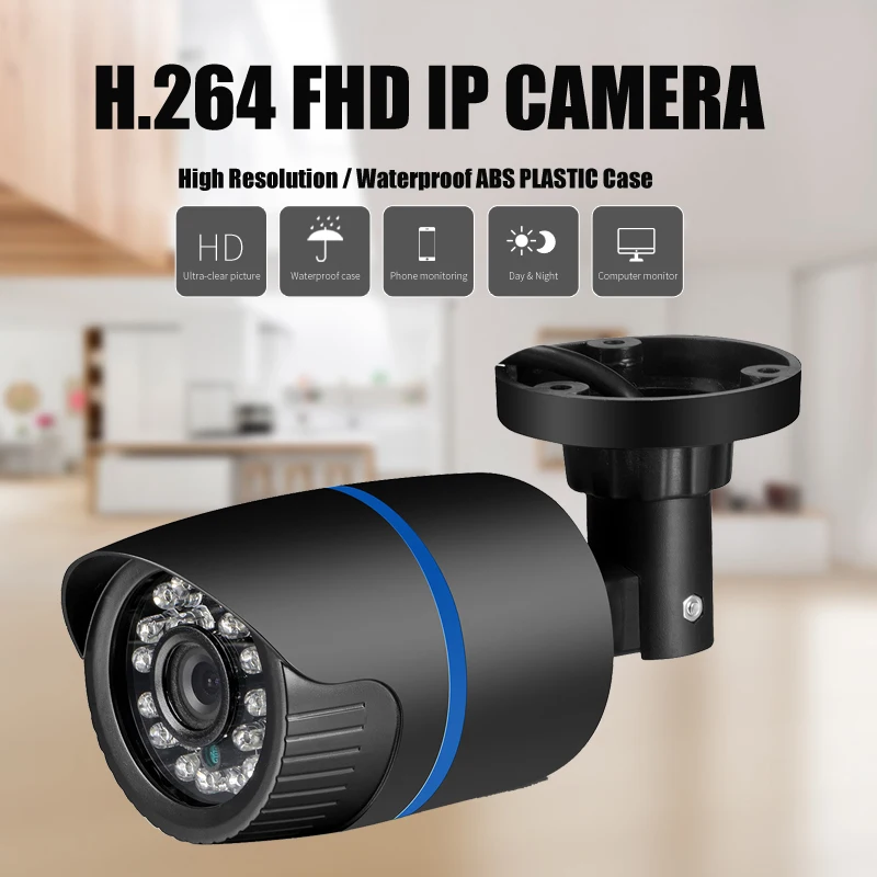 Широкий IP Камера 1080P 960P 720 2 8 мм evif P2P обнаружения движения RTSP 48V наружняя