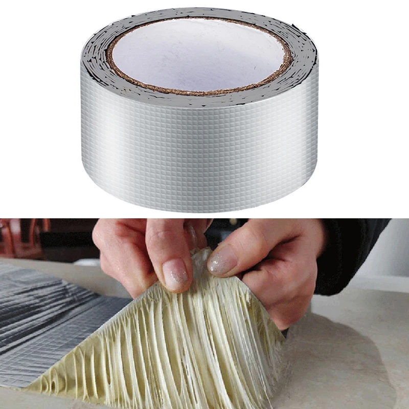 Суперремонтная алюминиевая фольга клейкая лента фотопленка утолщенная